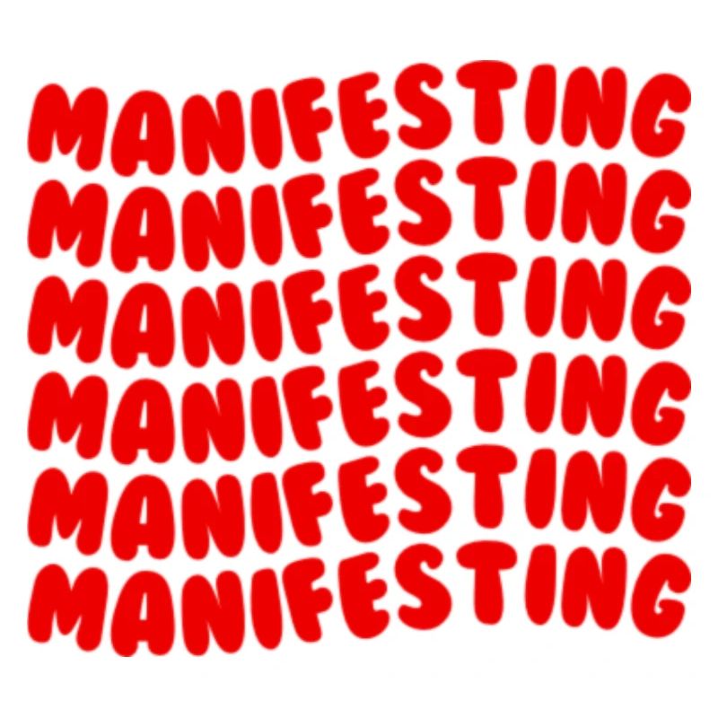 Manifestation du rouge