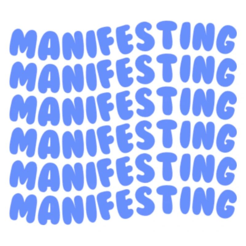 Manifesting light blue