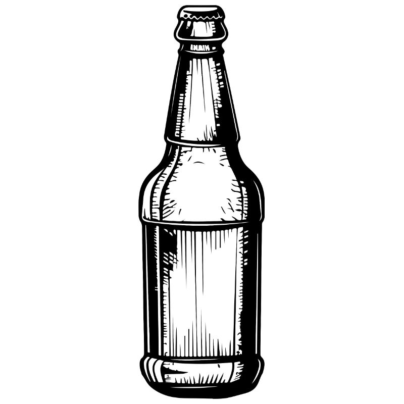 Beer Bottle Beer Drinking Symbol