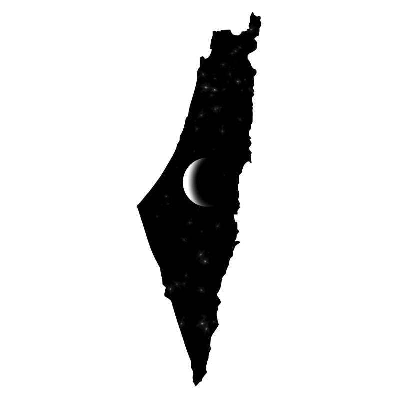 Lune de Gaza