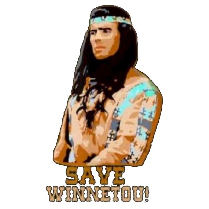 Enregistrer Winnetou,Winnetou,Indianer,Illustration