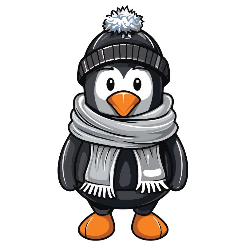 Penguin Winter Comic