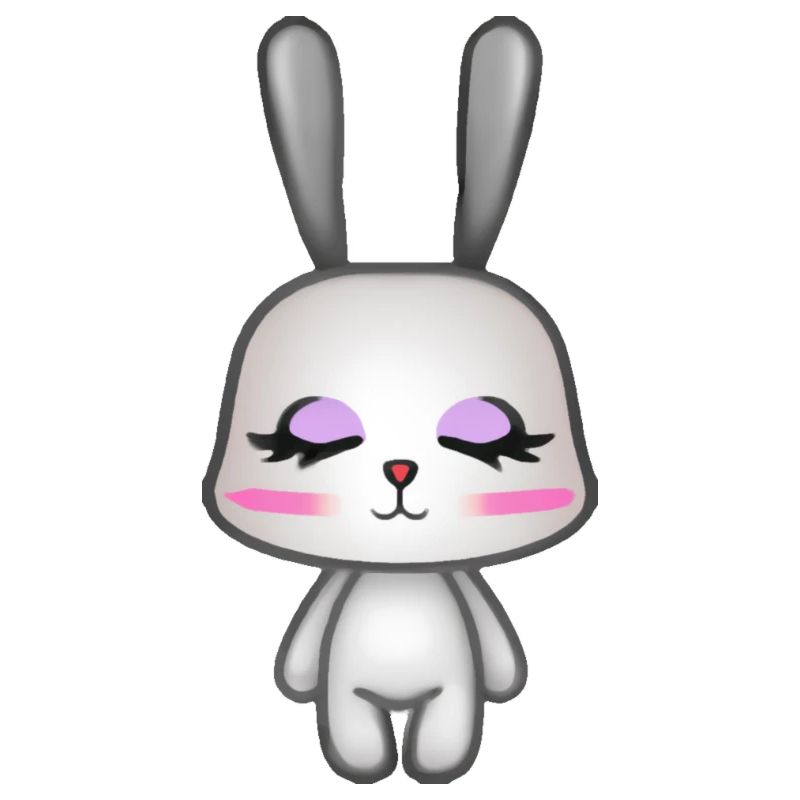Rabbit is totally zen