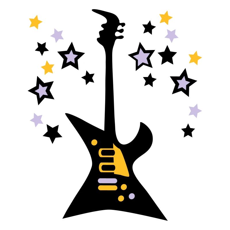 Guitare-electrique-son-etoiles