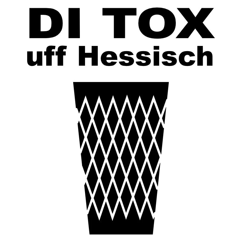 Ditox auf Hessisch Geripptes #bembel #apfelwein
