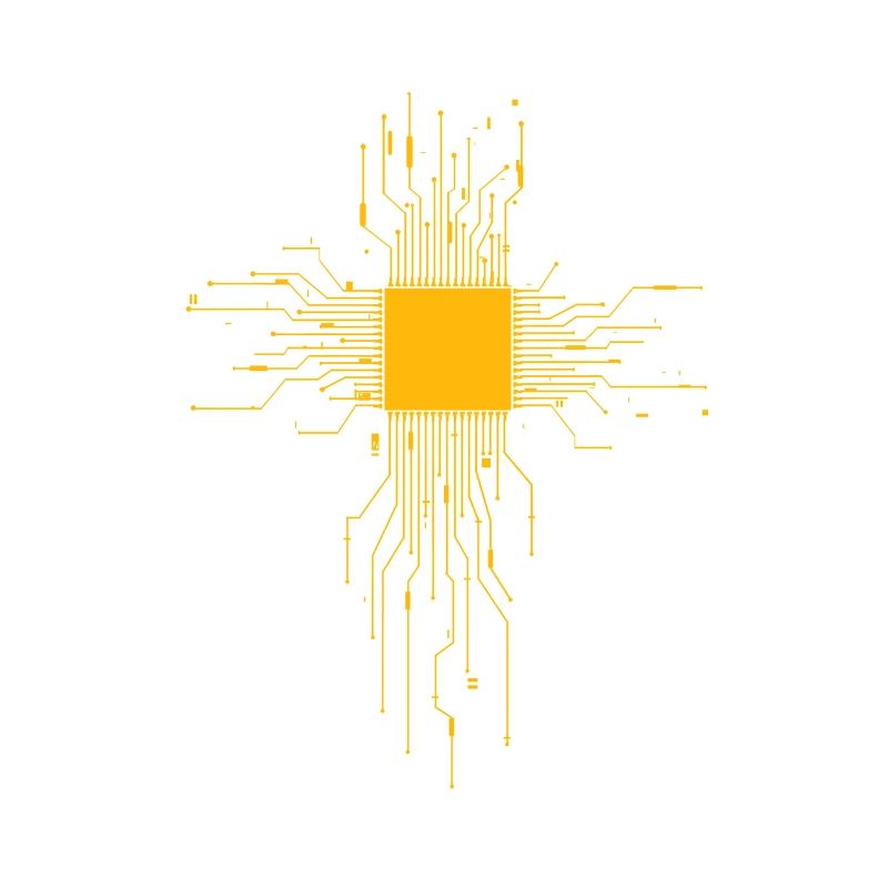 Computer Heart / CPU - Heart