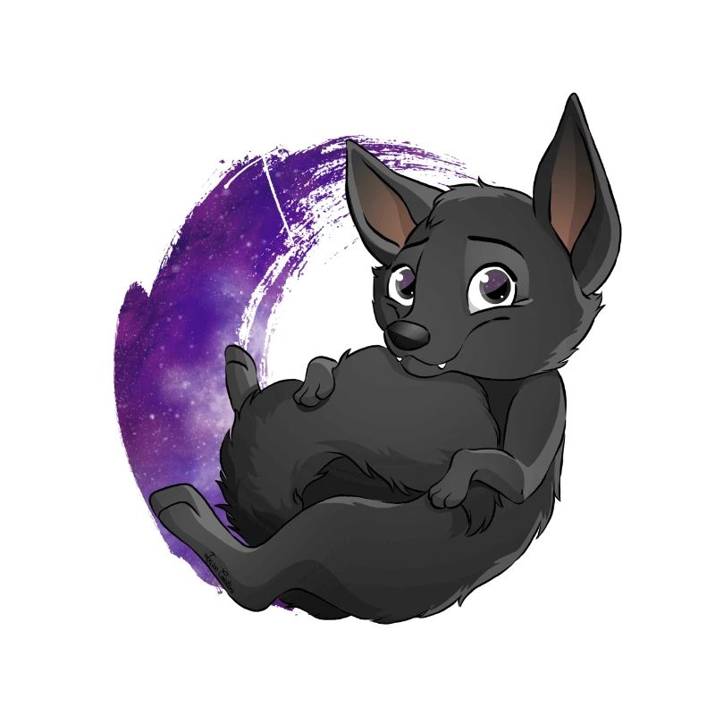 Kelpie Galaxy - Schwarz