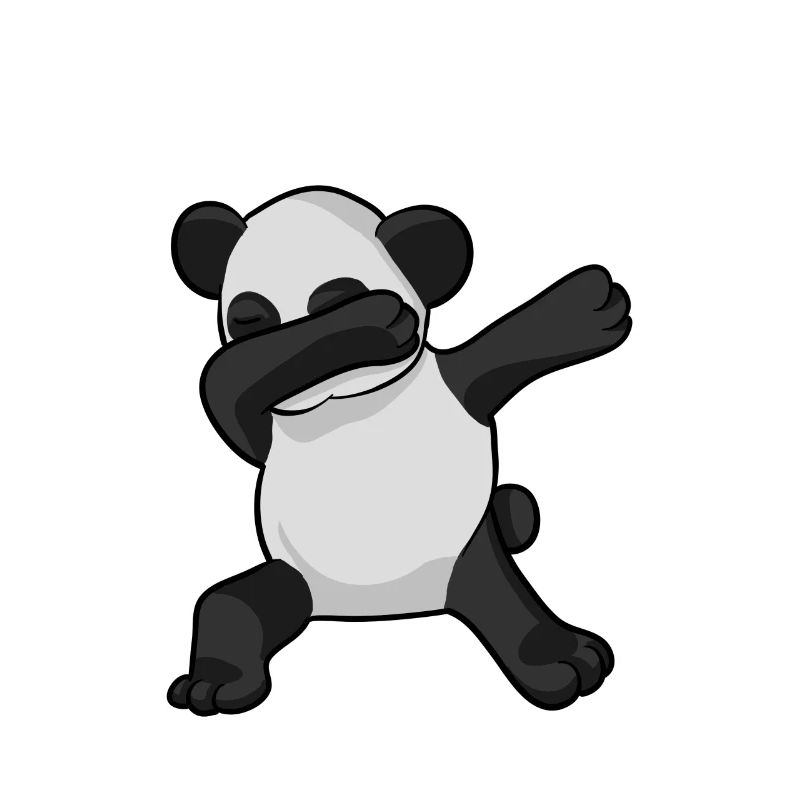Panda Dab - Pandab - dabbing panda