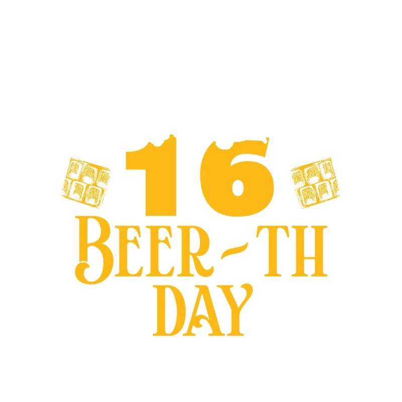 16 16. Geburtstag Geschenk Bier Beer Geschenkidee