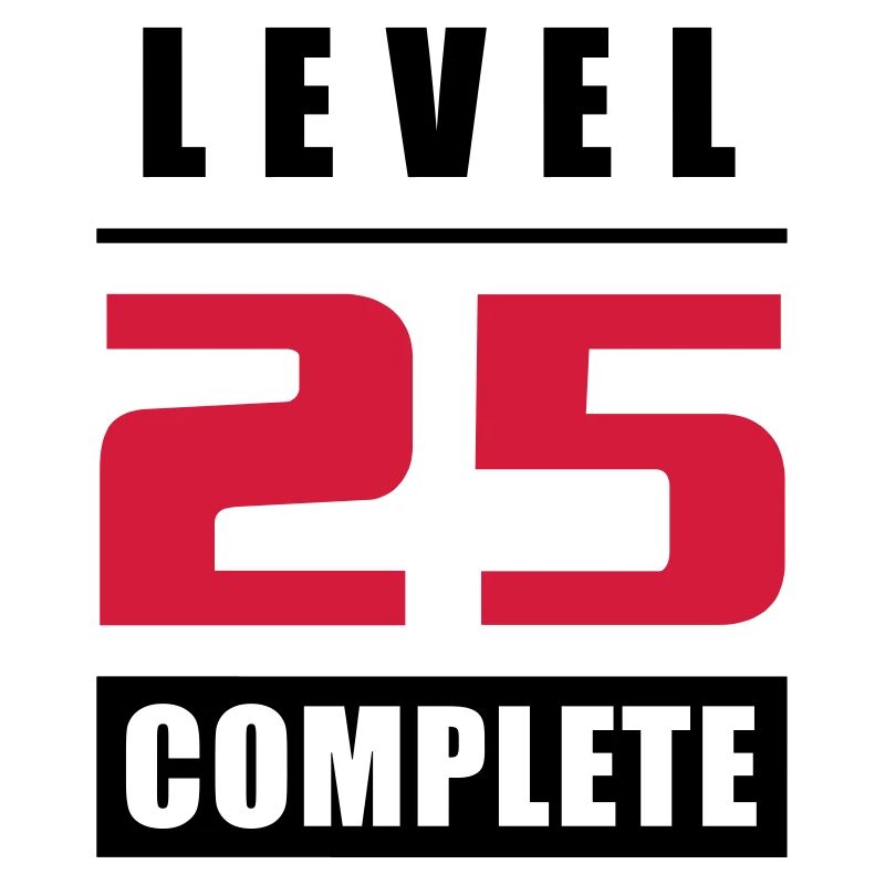 Level 25 - Fertig