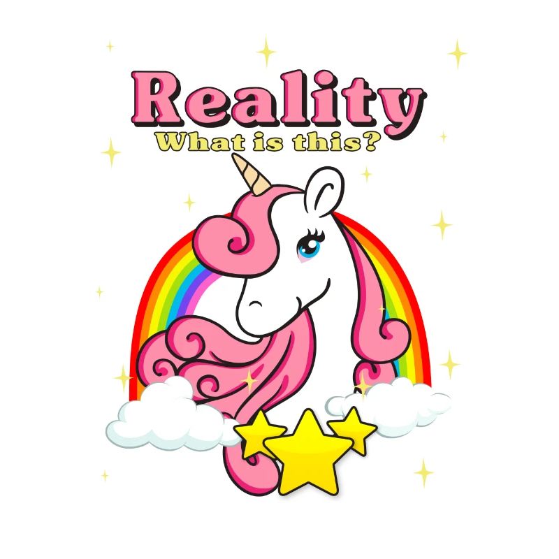 Unicorn rainbow clouds star gift