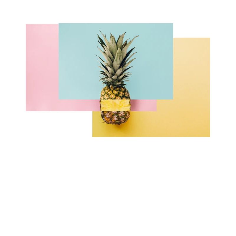Colorful pineapple / gift idea