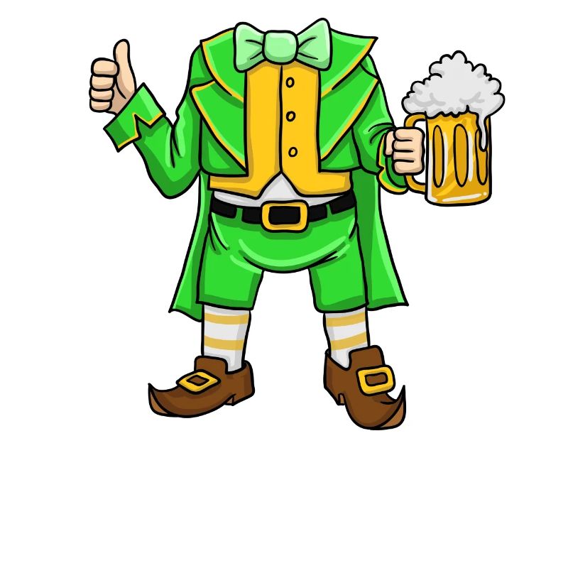 St Patricks Day Leprechaun Costume Goblin Kostüm