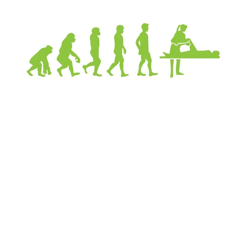 Evolution - Physiotherapeutin - Lustig - Geschenk