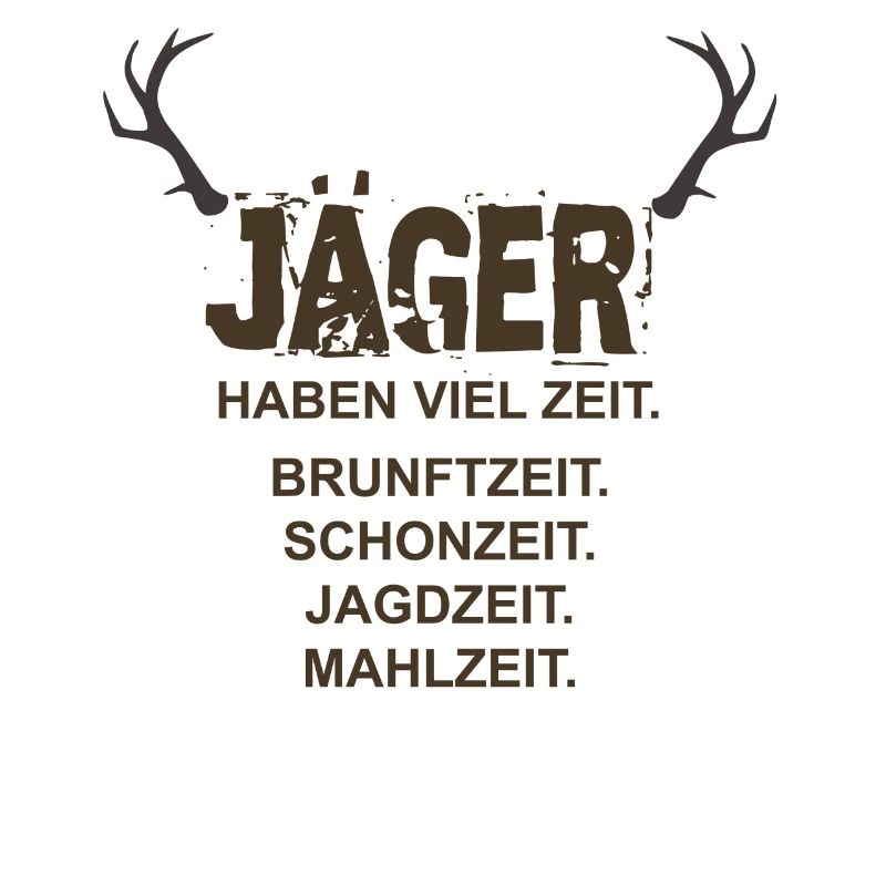 Jäger Wolfsjäger Hirsch Jaeger T-Shirt