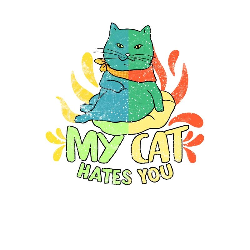 Mon chat vous déteste