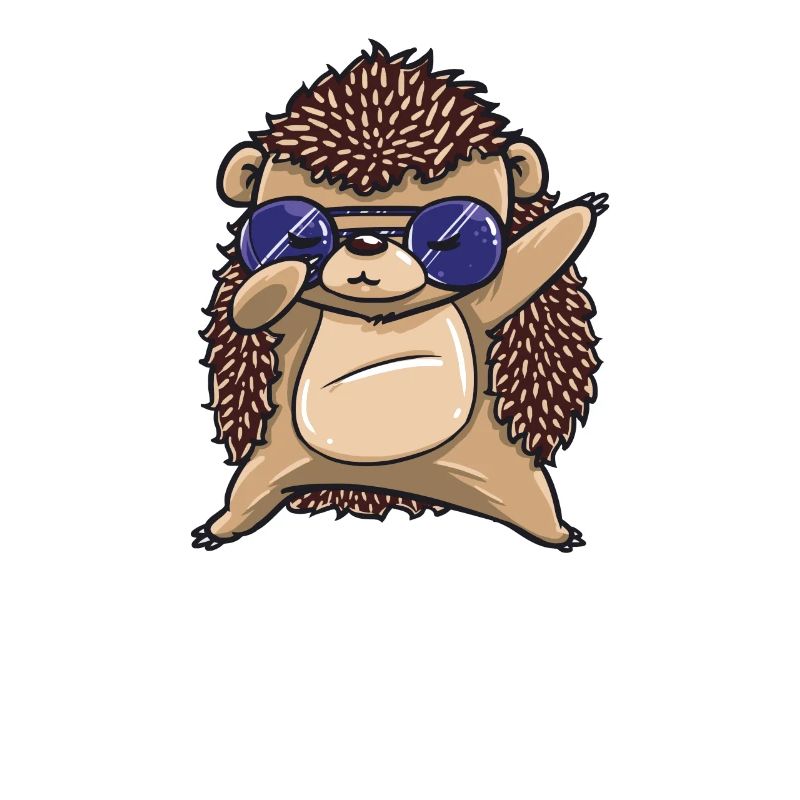 Dabbing dab hedgehog dab cadeau d'anniversaire drôle