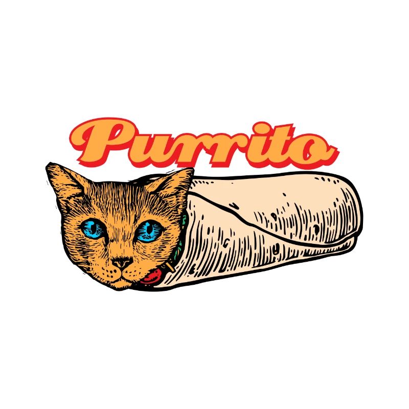 Purrito Cat Cinco De Mayo Gift Bengal Cat