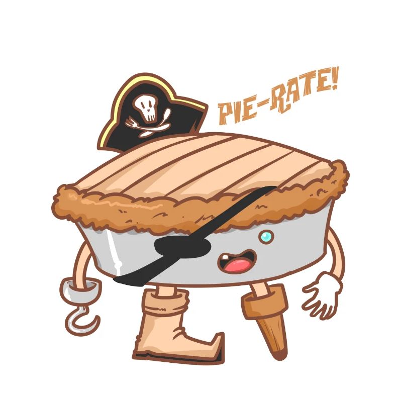 Pie-taux! Gâteau pirate - biscuit