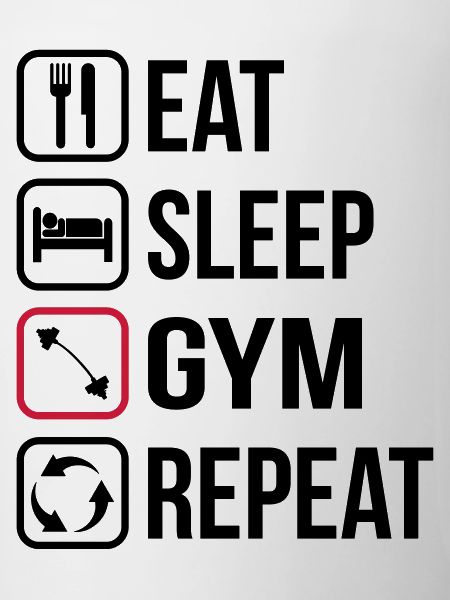 Eat Sleep Gym Repeat