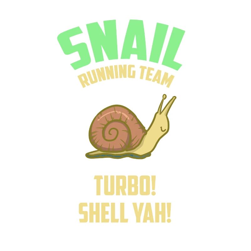 Snail Running Team - Schnecke - Geschenk