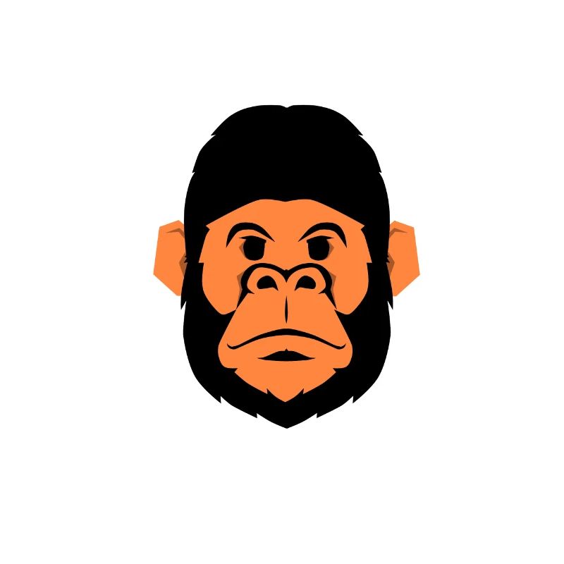 Affe - Gorilla - Gesicht - Tier - Geschenk