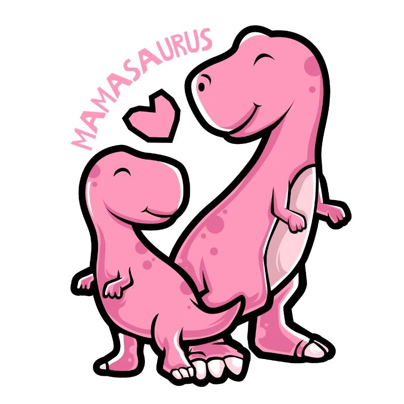 Mamasaurus - Funny Dinosaur Graphic