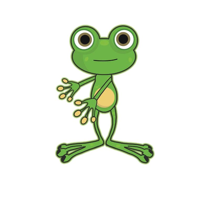 Floss Dance Move Frog