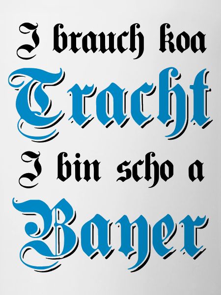 & Bavarian Bavarian gift