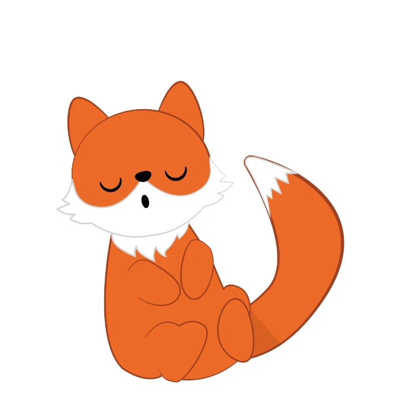 Fox - vixen - Fox lovers - sleeping