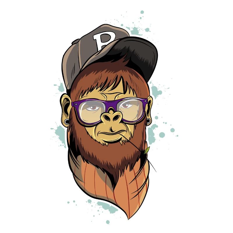 Singe Hipster