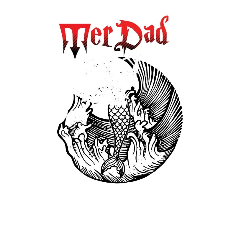 MerDad-Mermaid