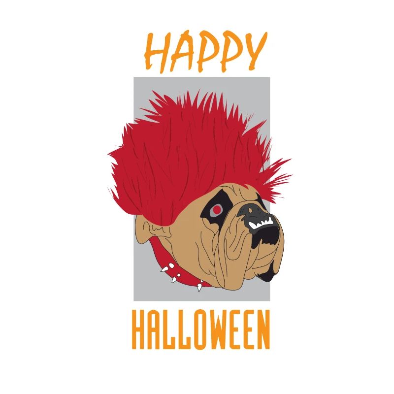 Chien d'Halloween