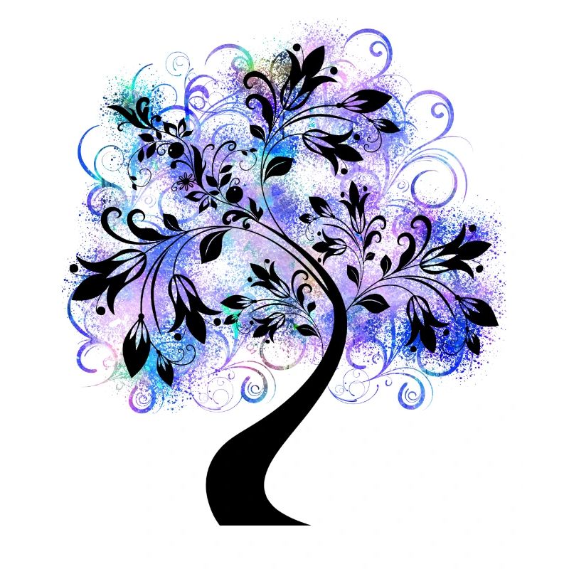 Blossoming tree