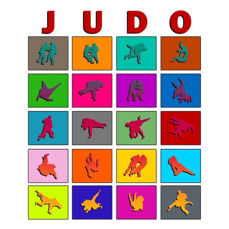 Judo Griffe - Training - Tshirt - Geschenkidee