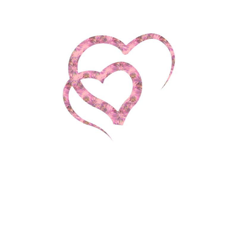 Diamond heart pink