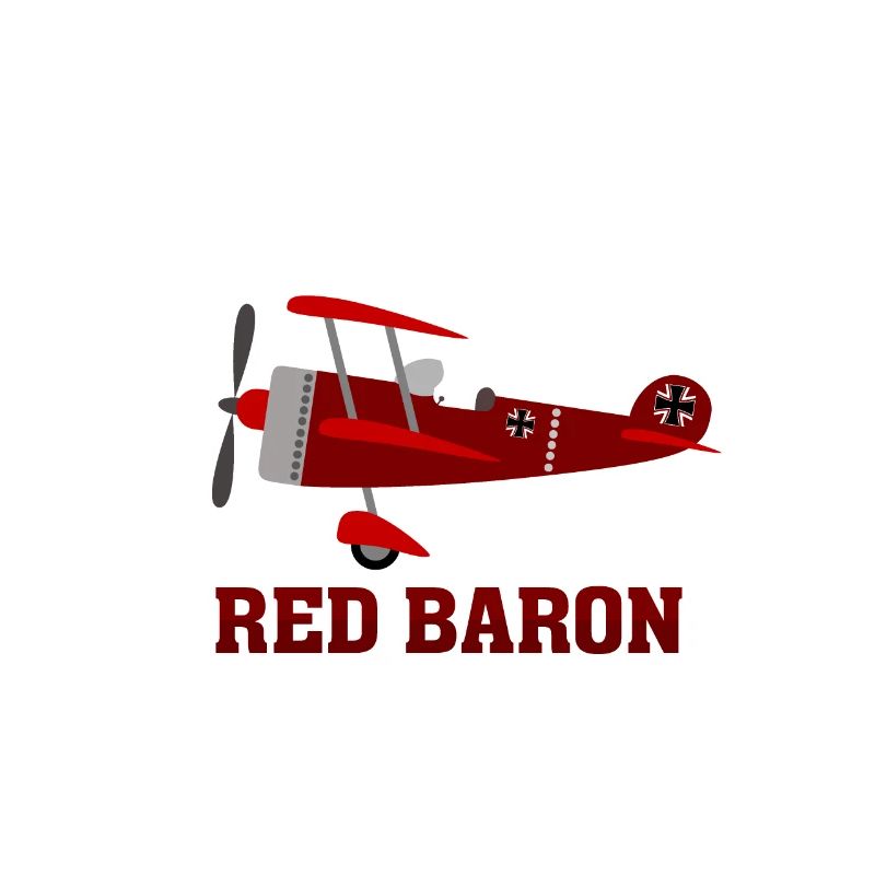 Red Baron bomber 1st World War gift
