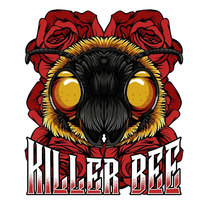 Killer Bee | Modern bee insect wilderness gift