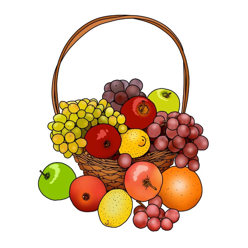 Fruit basket give away a great gift idea