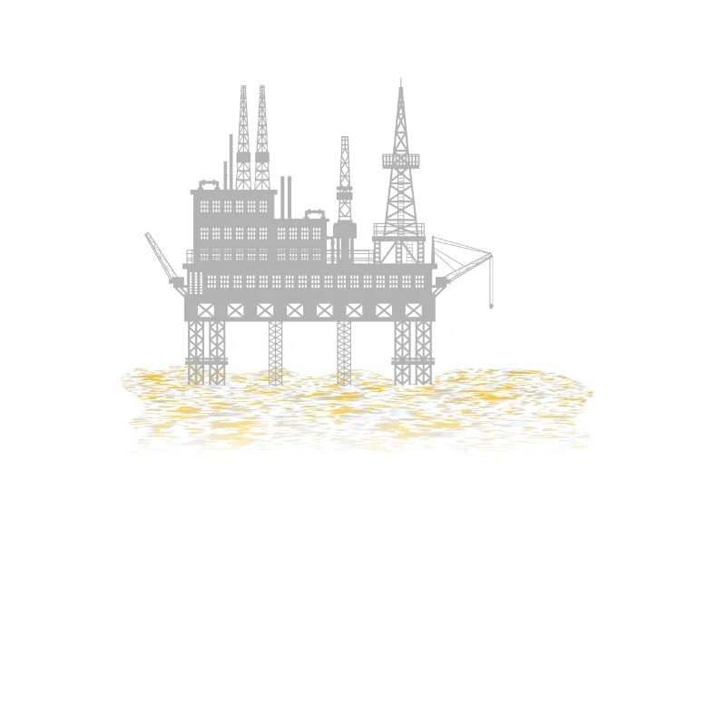 Drilling platform - oil rig