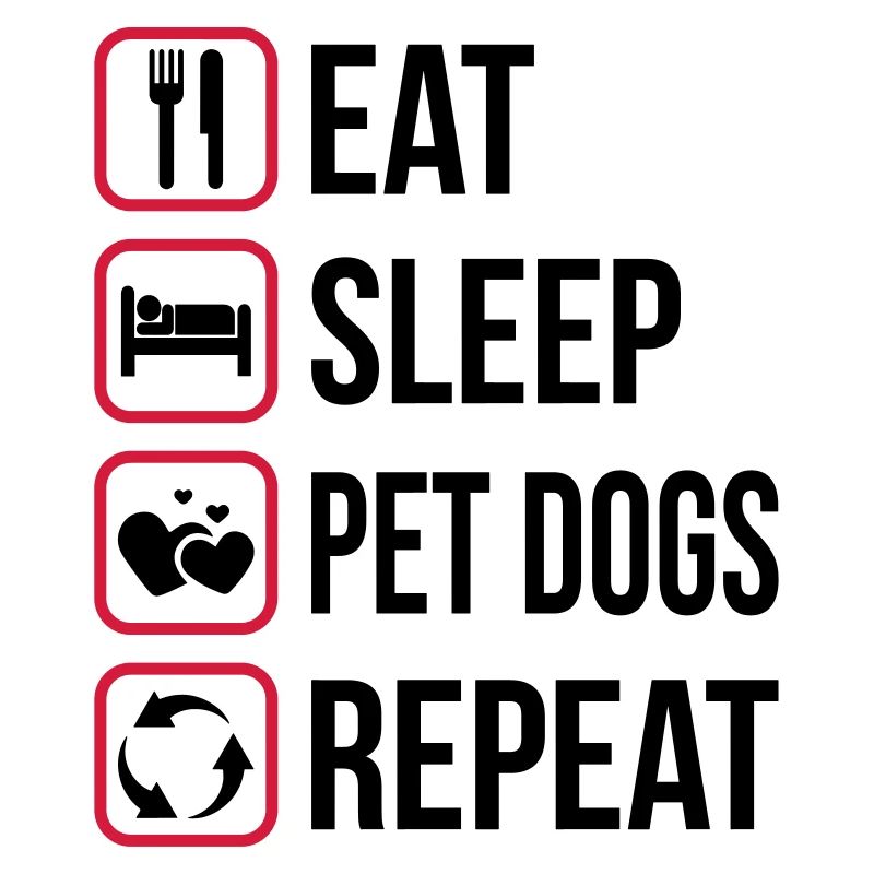 Manger Slepp Pet Dog Repeat