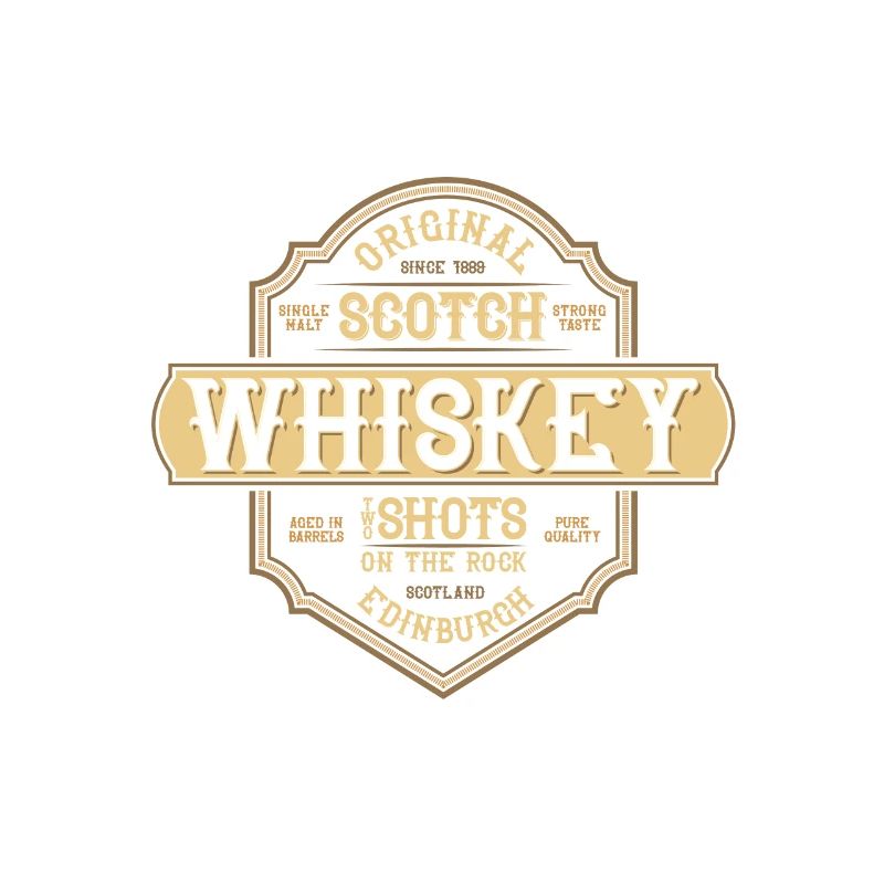 Coups de whisky écossais originaux