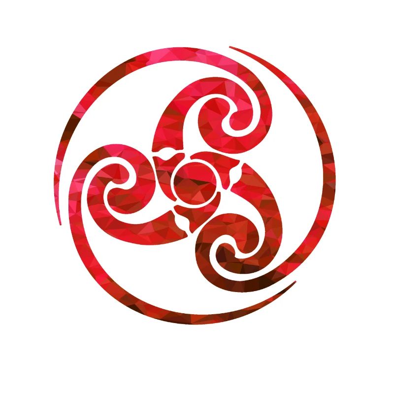 Celtic Knot Red