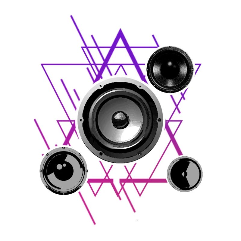 Techno House Electro Sound Speaker Gift