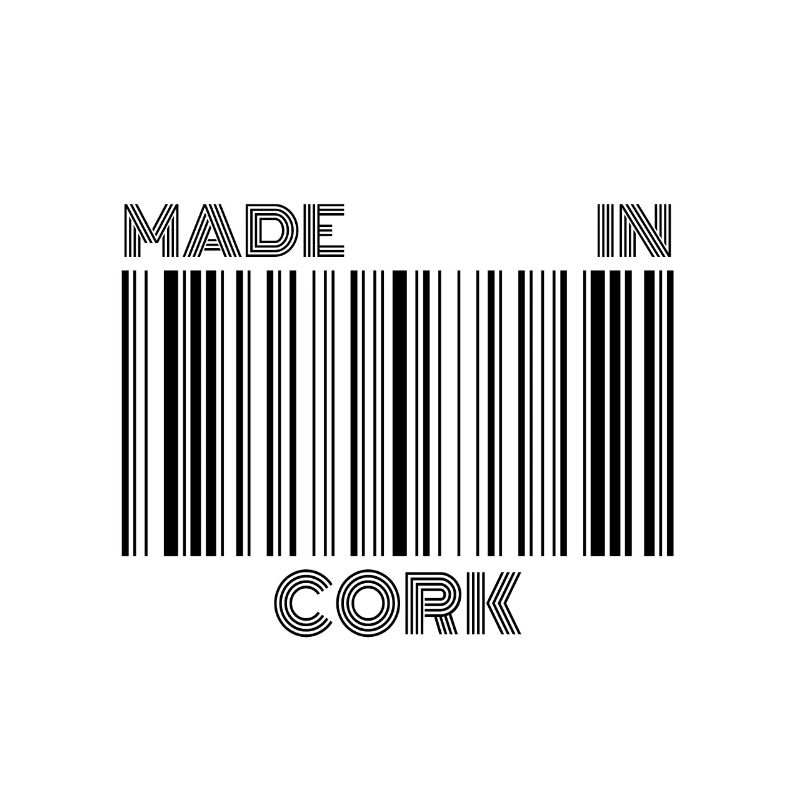 Made in Cork Barcode Irland Geschenkidee