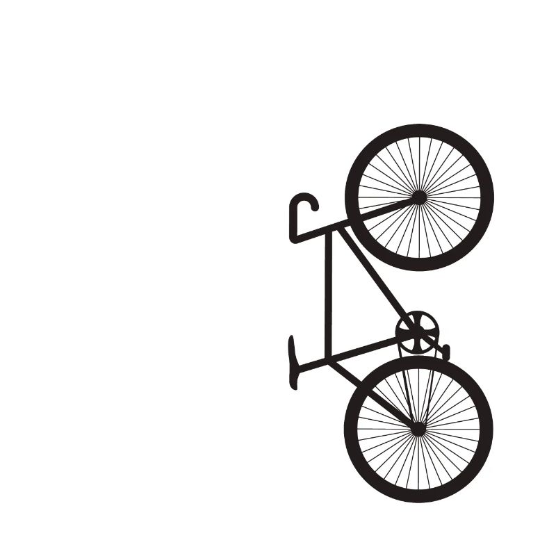 Vélo de course silhouette