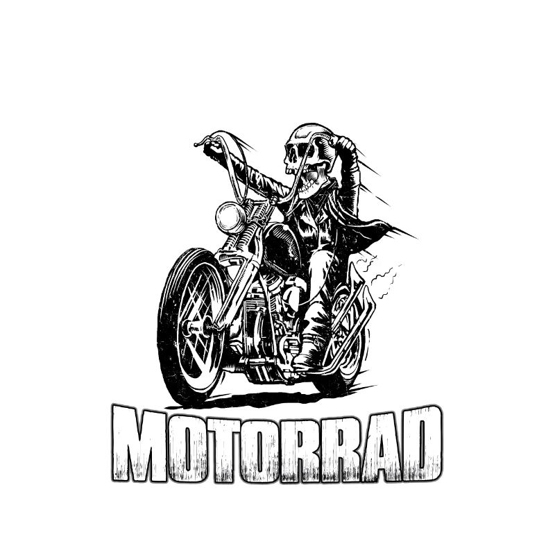 Motorradfahrer Biker Motorrad Chopper Geschenk