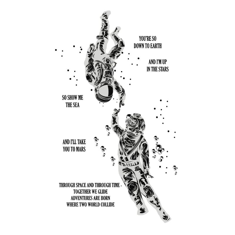 À travers l'espace et à travers le temps