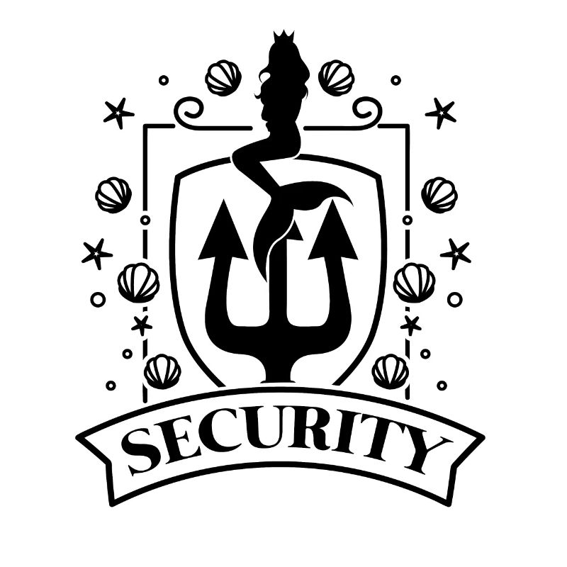 Meerjungfrau Seejungfrau Security Sec Geschenk