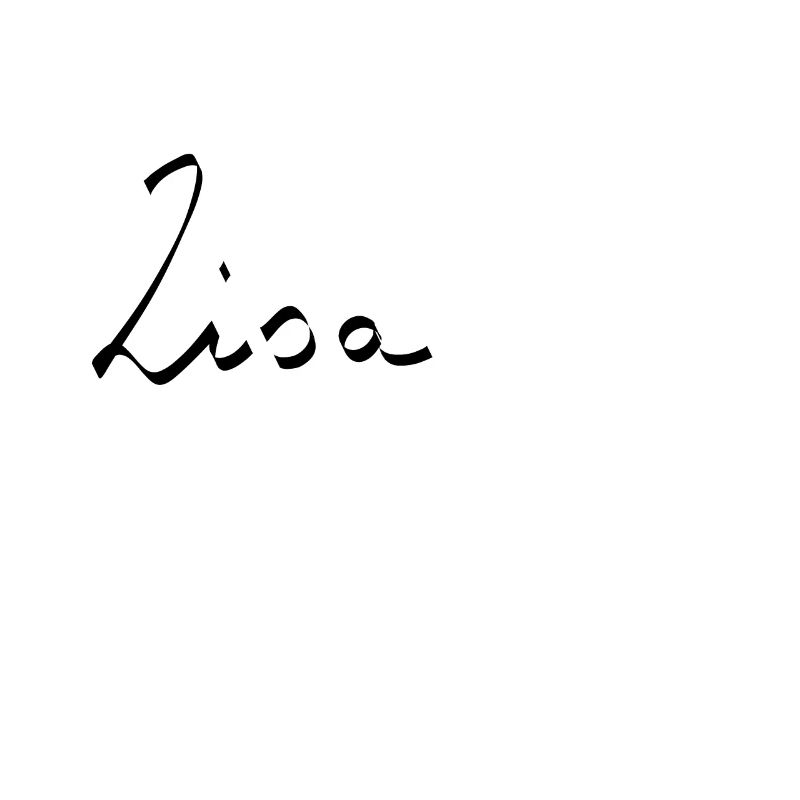 Lisa Name Liebe Geschenk